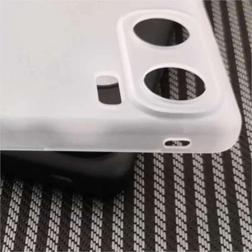 2 шт. черно-белые матовые Силиконовые чехлы из ТПУ для vivo iqoo neo 9 pro neo9 neo9pro