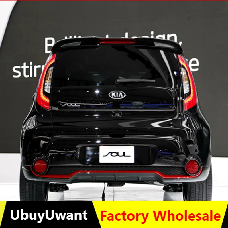 Высококачественный спойлер на заднее крыло автомобиля из АБС-пластика для Kia Soul