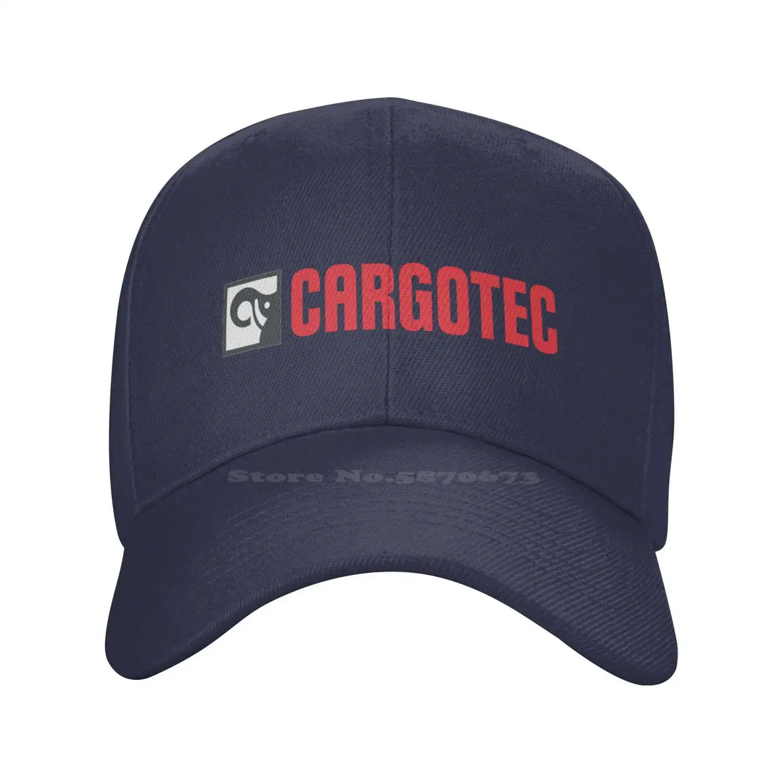 

Модная качественная джинсовая бейсболка с логотипом Cargotec Oyj