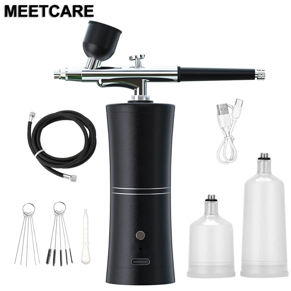 Беспроводной Мини-аэрограф Для Дизайна Ногтей И Рисования Тортов С Удлиненным