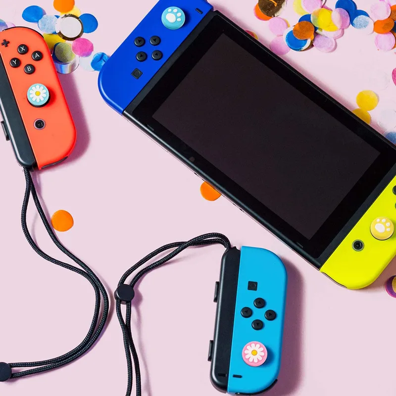 2 шт. силиконовые колпачки для контроллера NX NS Joy-Con |