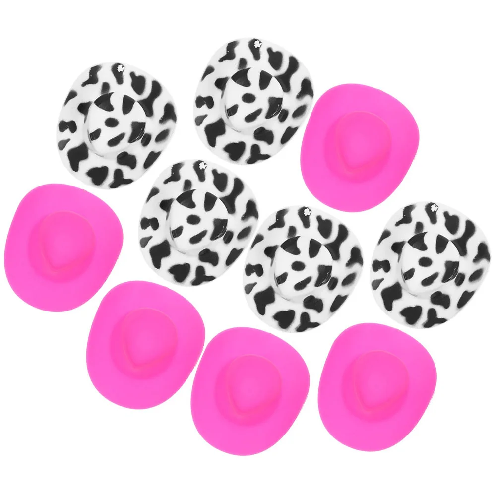

20 Pcs Craft Hats Party Decorations Tiny Mini Toys Adorable Decorative Plastic