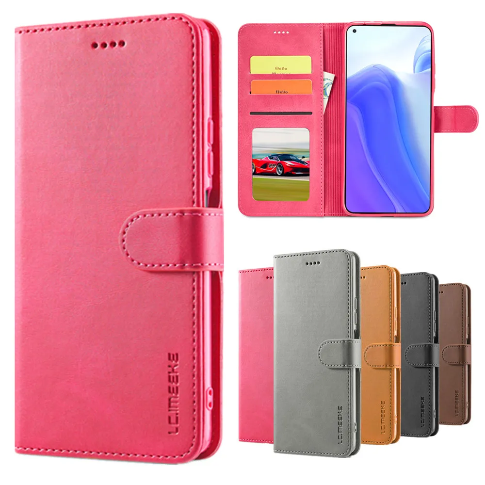 

For Samsung Galaxy S22 Ultra S21 FE Note20 Luxury Flip Leather Protection Phone Bags Coque for Galaxy S22 S20 Plus Wallet Cover