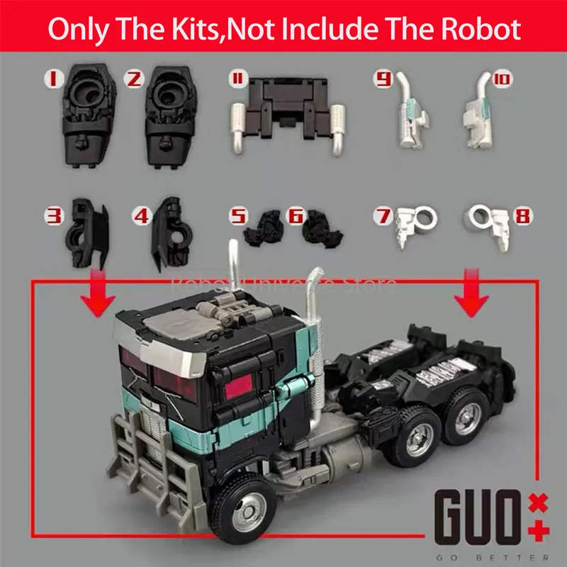 Комплект аксессуаров Обновление трансформации для киносерии SS-EX Dark OP Optimus Prime