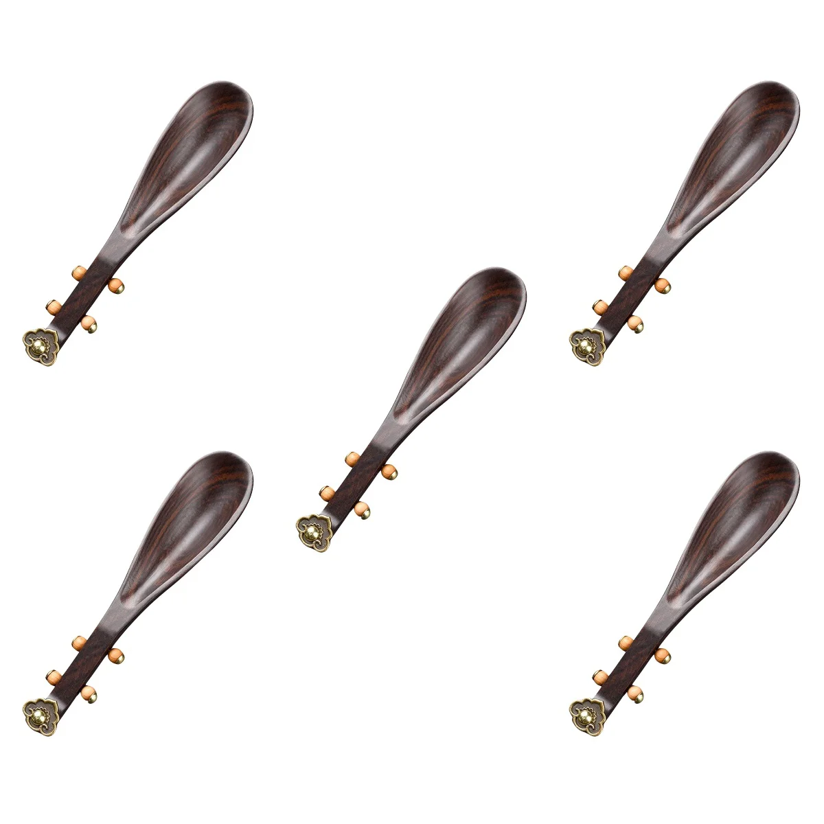 

5pcs Wooden Loose Tea Leaf Tea Wooden Grains Home Kitchen Gadgets