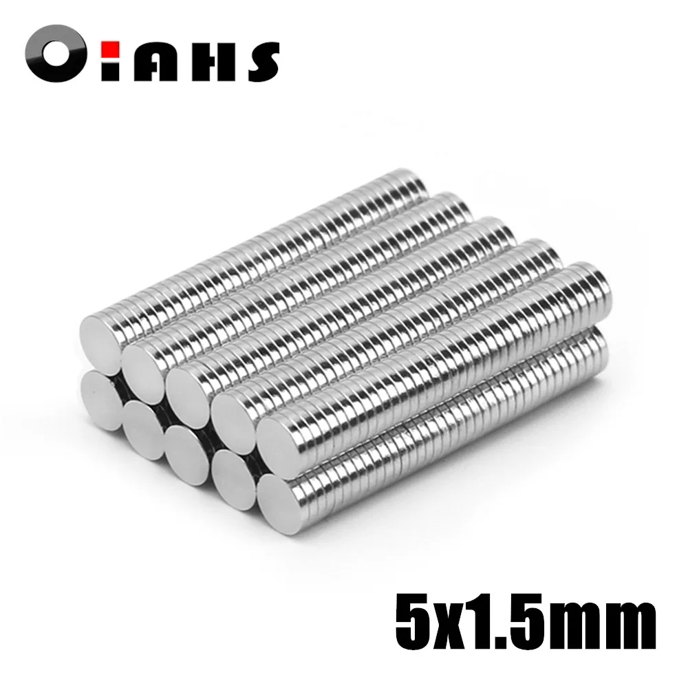 

Небольшие Круглые неодимовые магниты NdFeB N35, 10000 шт., 5x1,5 мм, супермощные, насыпью, диаметр 5 мм x 1,5 мм, редкоземельный магнит NdFeB