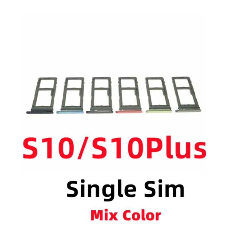 AliSunny 5 шт. слот для одной Sim-карты с двумя слотами SamSung Glaxy S7 S8 S9 S10 Plus Edge Nano Micro SD