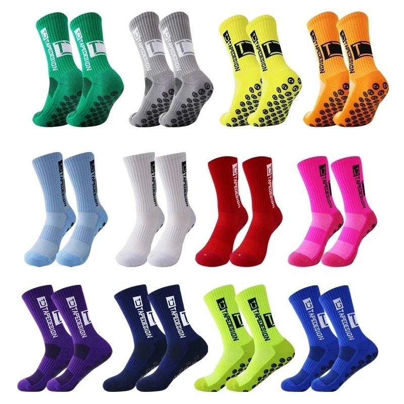 

Calf New ANTI 2023 Non Mid SLIP Football Slip Socks Soccer Cycling Sports Socks Mens Warm Sock EU38-4