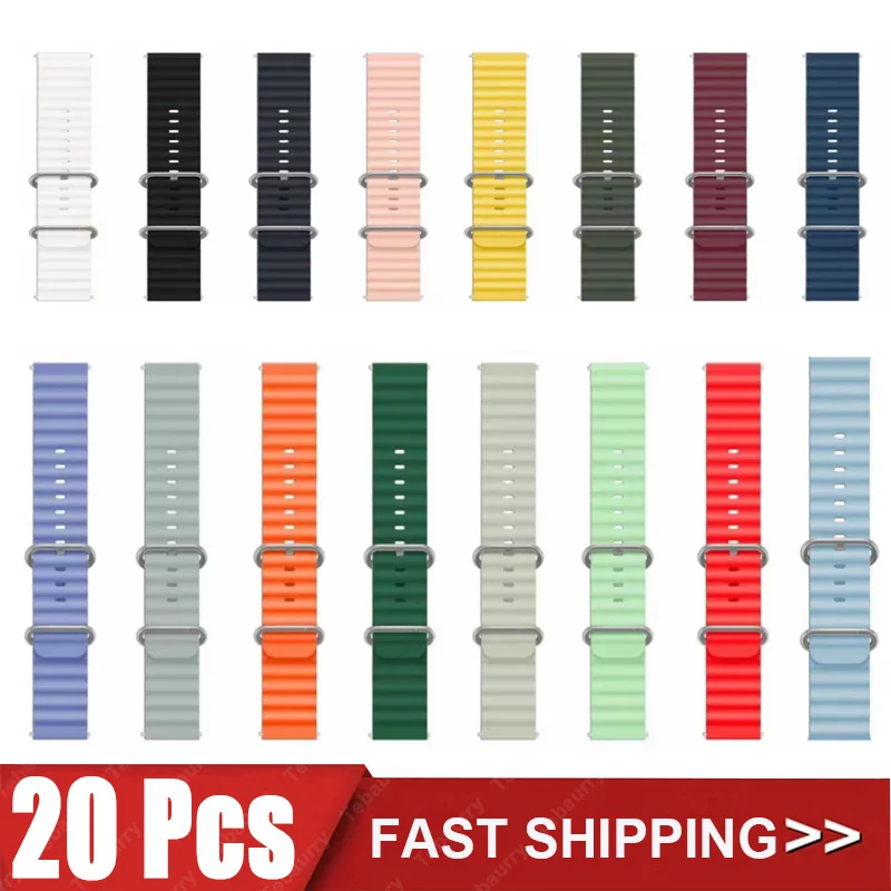 

Силиконовый ремешок для часов Ocean, браслет для DT8 X8 H11 HW8 H10 Ultra, Iwatch Series, 49 мм 45 мм 44 мм 42 мм 41 мм