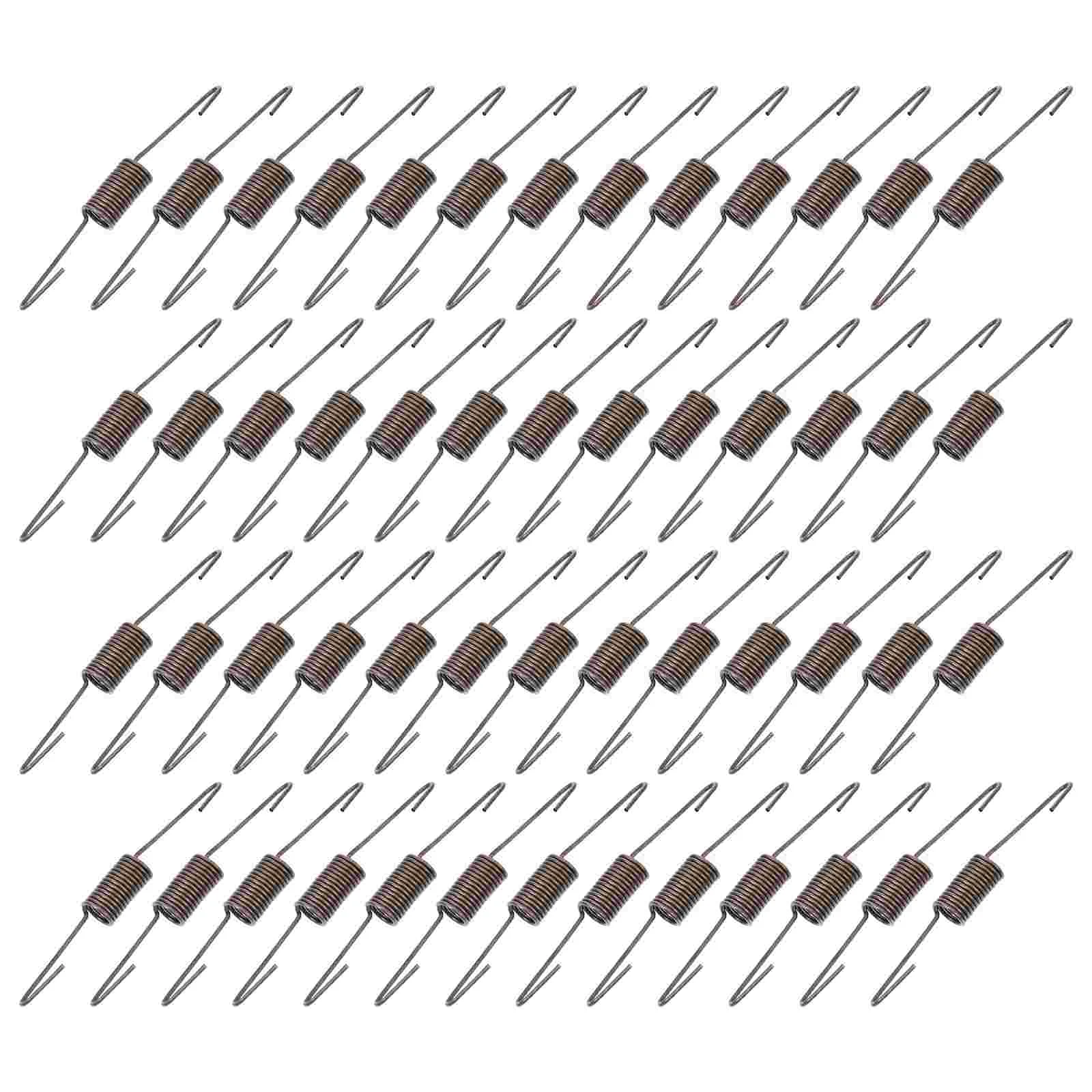 

100 шт. пружинный крючок-пружина, крючки для мебели, дивана, крючки для технического обслуживания, увеличивающие баланс, 10x1 см, черная сталь, п...