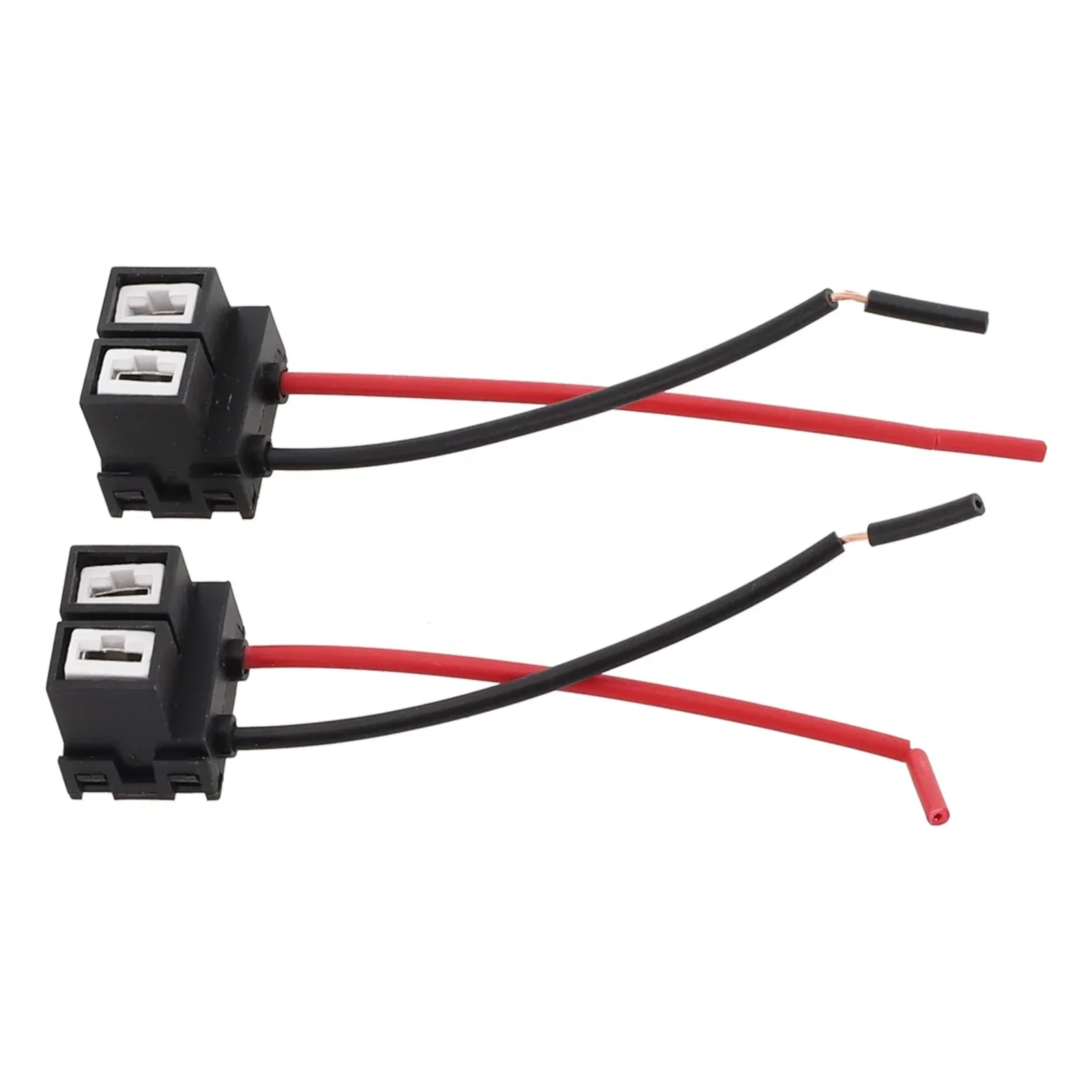 2 szt. Gniazda wiązki przewodów samochodowych złącze kabla wtyczka do reflektora LED H7 samochód podstawa żarówki akcesoria