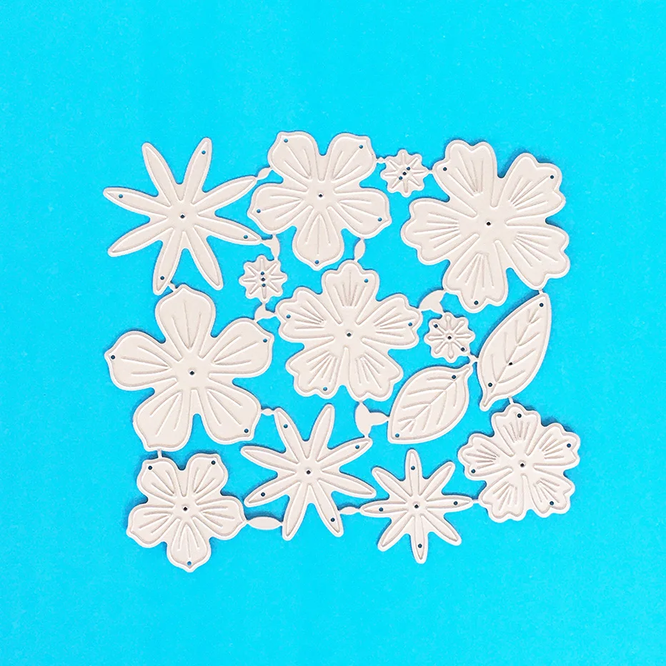 Разные лепестки для скрапбукинга вырубные штампы оформление сделай сам бумажная