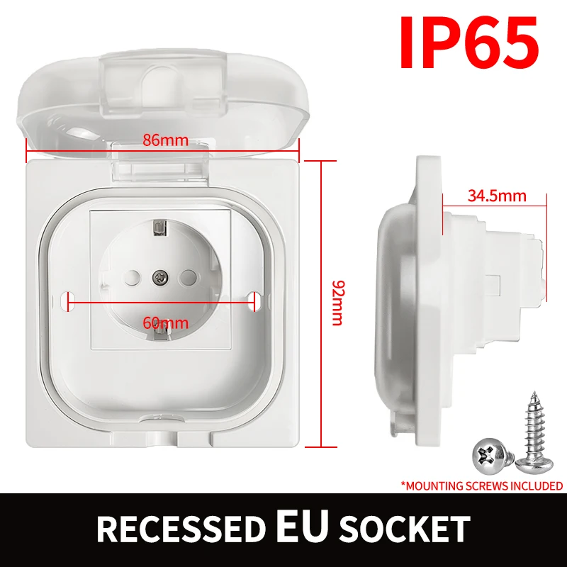 

FRONCS Влагозащищённая розетка IP65 16А