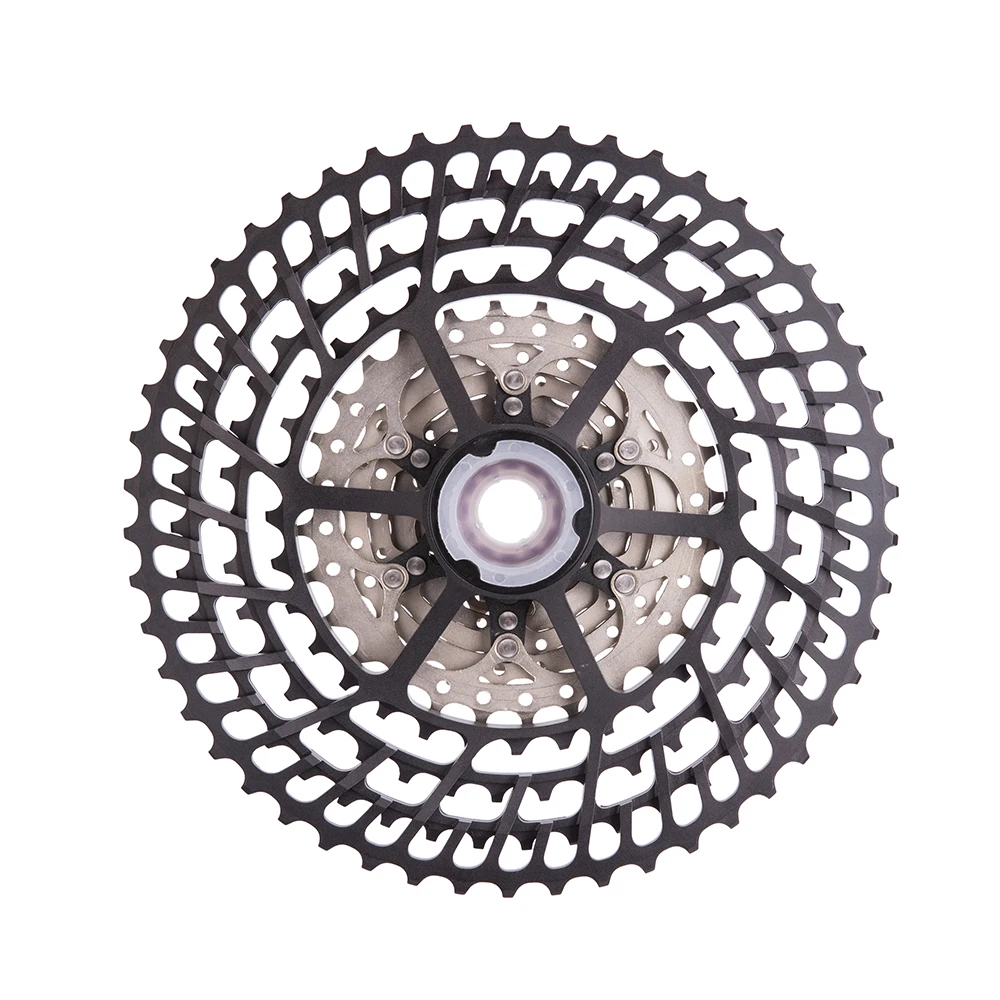 

Moutain bike parts CNC integrated aluminum 365g 10speed freewheel Cassette 11-50T for bicycle accessorytools