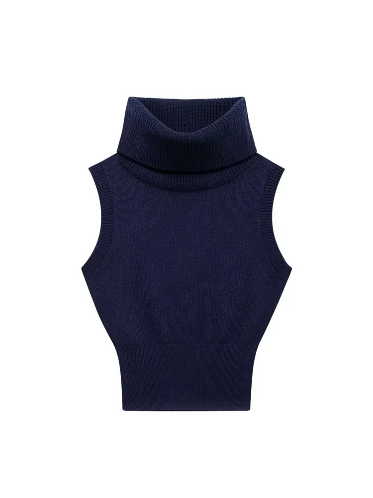 Willshela женский модный однотонный вязаный пуловер с эластичной резинкой на талии