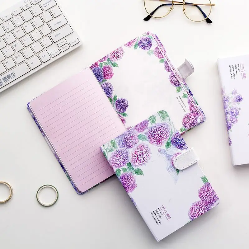 

Вишневый цвет, Kawaii блокнот с кошкой журнал, альбом-ежедневник блокнот, блокнот, скетчбук, офисные и школьные канцелярские принадлежности