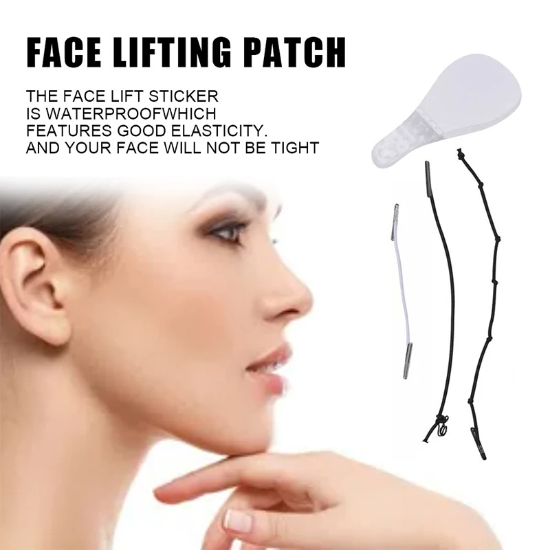 

40/60/80Pcs/Set Invisible Thin Face Stickers V-Shape Face Facial Line Wrinkle Sagging SkinFace Lift Up Fast Chin Adhesive Tape