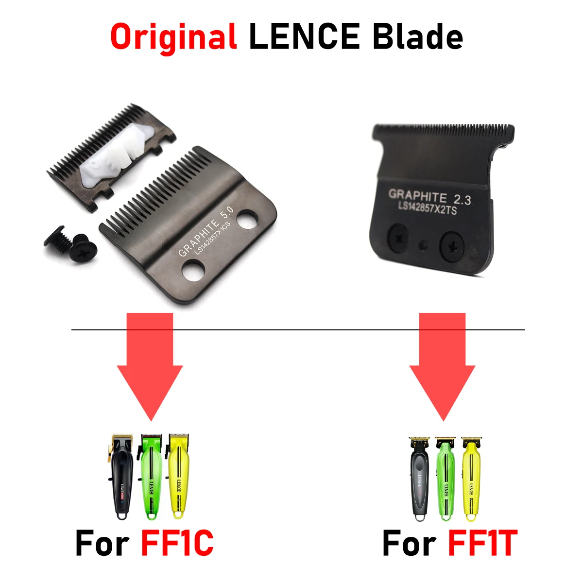 Оригинальное сменное лезвие для LENCE PRO FF1C FF1T FX870/707 машинка стрижки