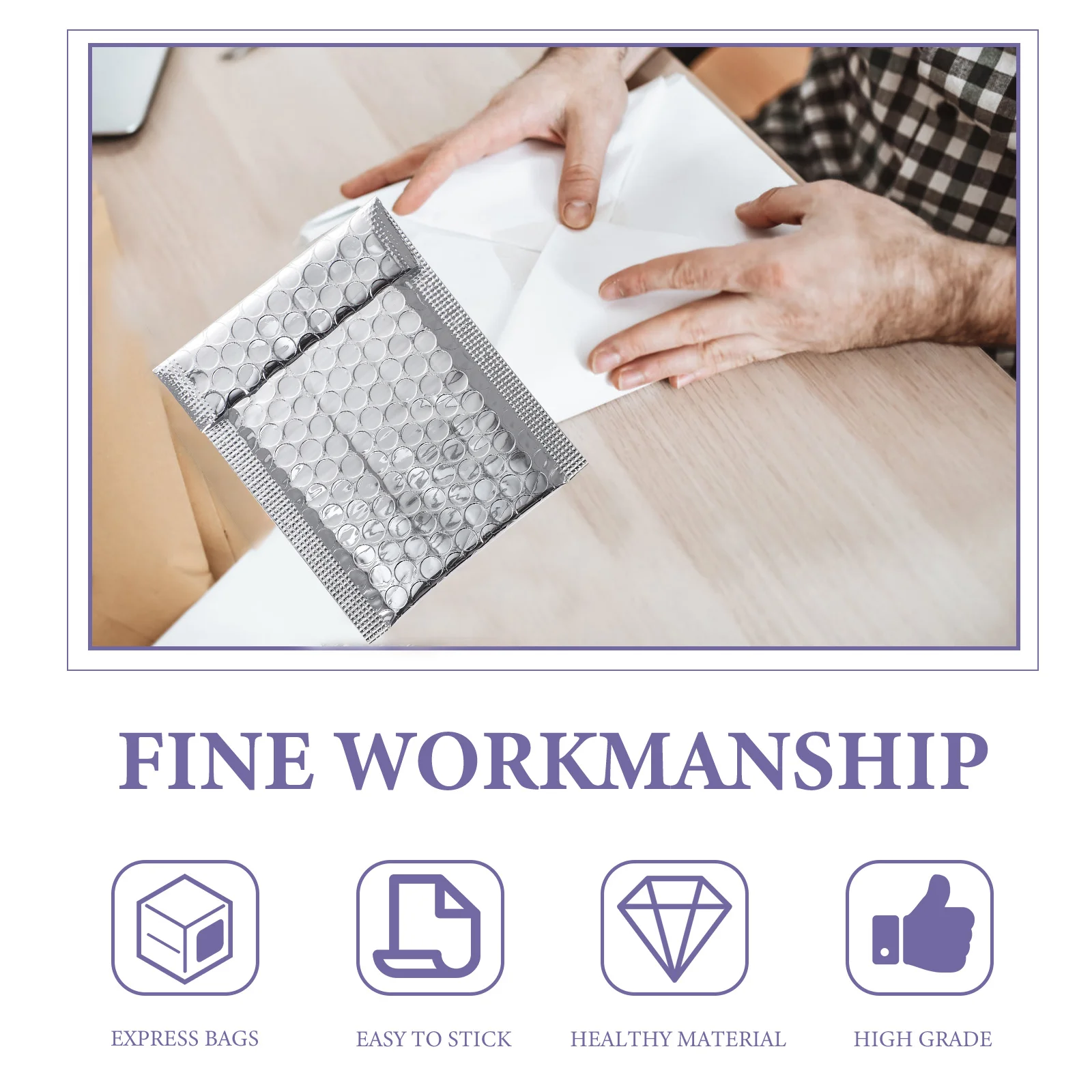 100 шт. почтовые конверты для малого бизнеса упаковочные материалы сумка