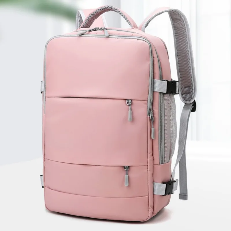 

Women Backpack 15.6inch Teenage girl USB charging Laptop Backpack Independent Shoe bag travel Business Backpack Outdoor Backpack