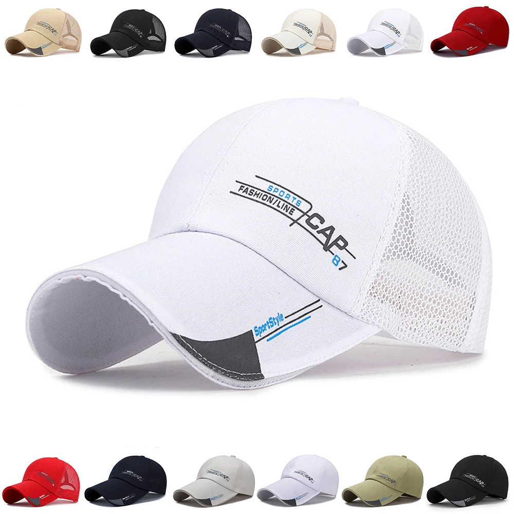 

Long Brim Baseball Cap Sun Visor Hat Waterproof Sport Duck Tongue Women Men Quick Dry Outdoor Baseball Cap Adjustable Sun Hat