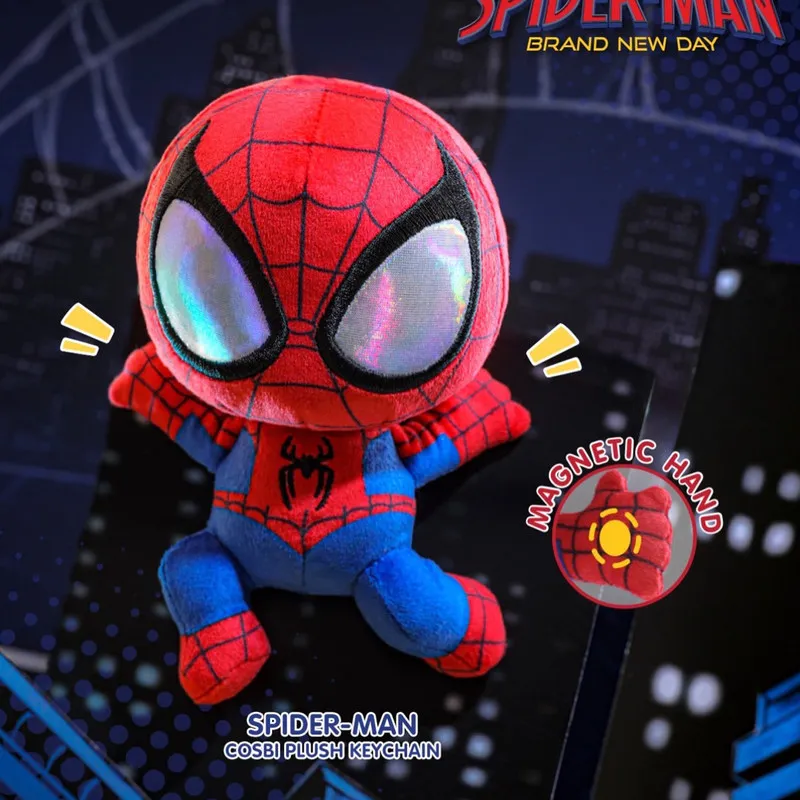 Фото Плюшевый брелок Hot Toys Scorpion Bendable Tail Cosbi, Marvel Spider-Man, абсолютно новый, аниме-мерч, подарочная коробка-сюрприз №1