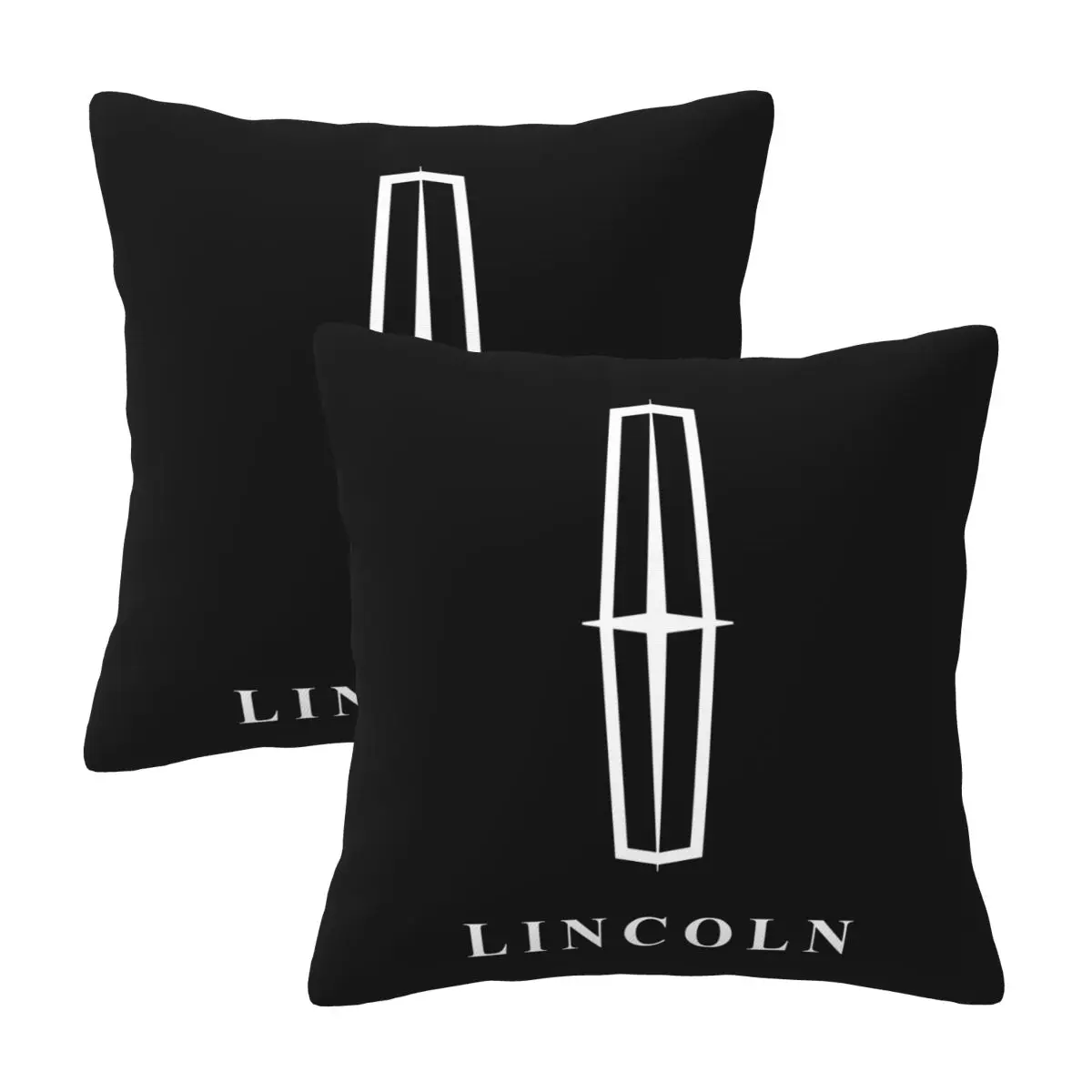 

LINCOLN Fashion Pillowcases Decorative Pillow Covers Soft and Cozy 2 PCS