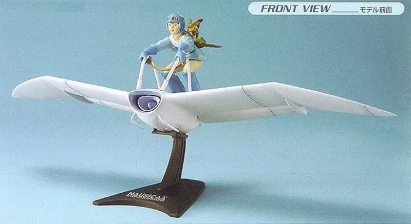 Фото Bandai Genuine Nausicaä of The Valley of The Wind Castle in The Sky, экшн-фигурка аниме, сборная игрушка для подарка, Коллекционная модель №2