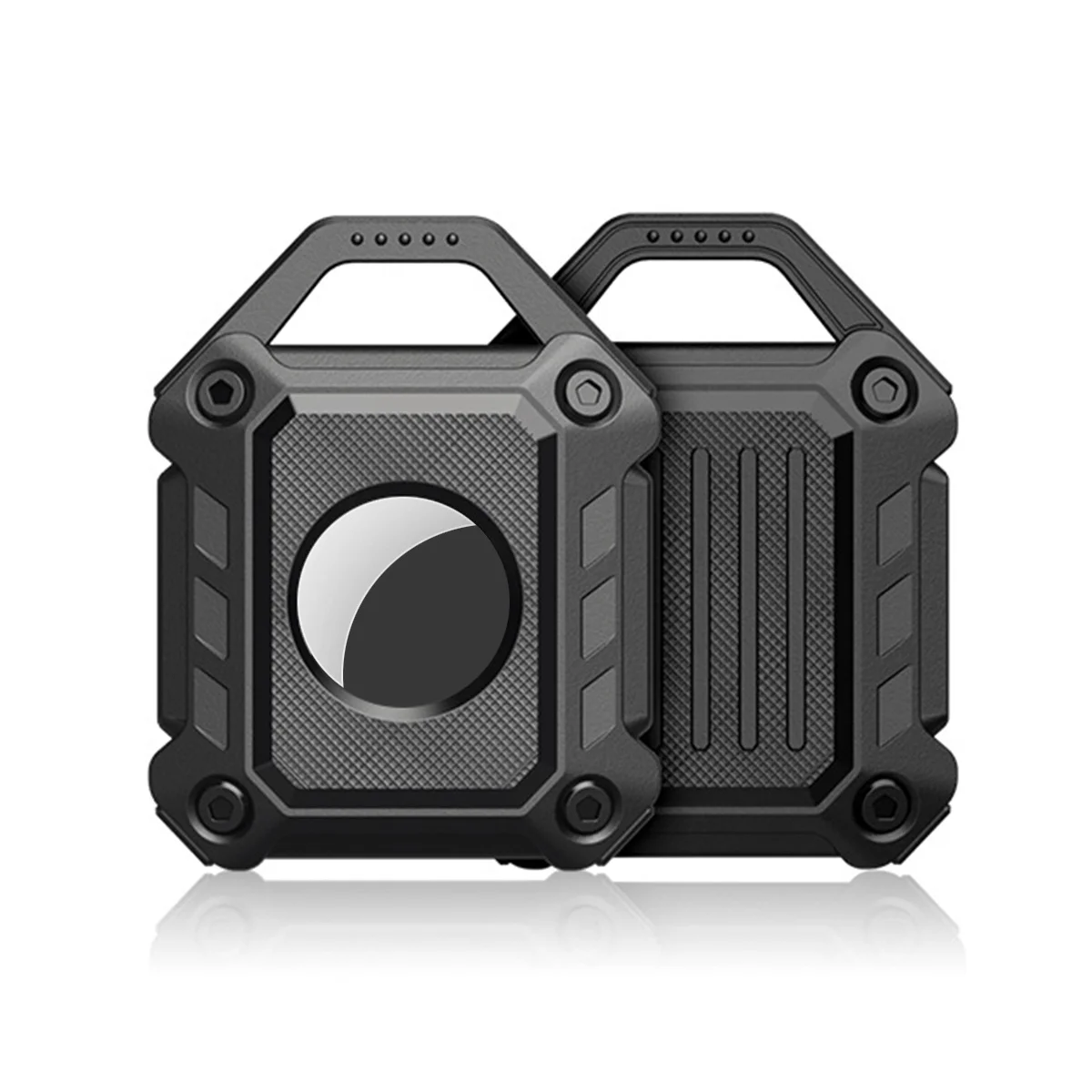 

2 Pack Keychain Holder Case for Airtags ,for Luggage, Keys, Bags, Dog Pet Collar