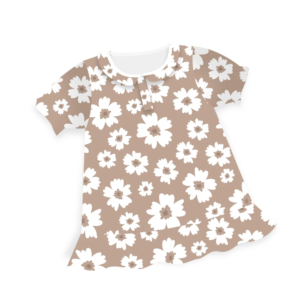 

HappyFlute 0-12Y 2Layers Muslin Cotton Soft Sleeping Wear Round Neck Girl's Night Drees