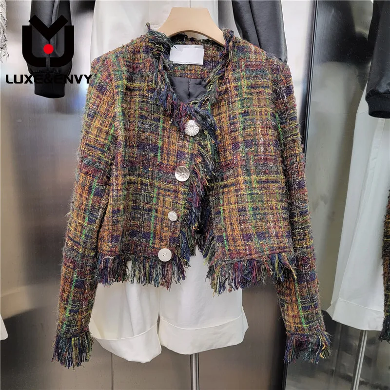 

Роскошная весенне-осенняя Новинка 2023 года роскошное мягкое пальто в стиле ретро, женский дизайн, зрелый, высокий осенний сезон 2023