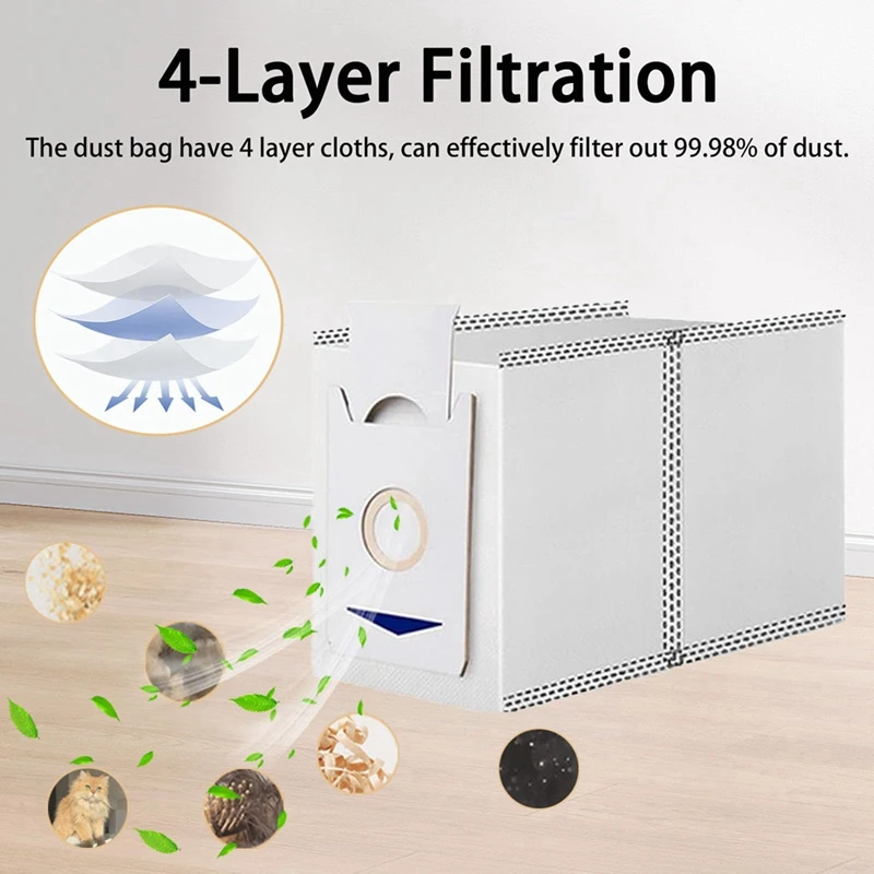 Сменный Набор Аксессуаров Для Ecovacs DEEBOT T30 Omni PRO MAX-включает в себя щетки фильтры