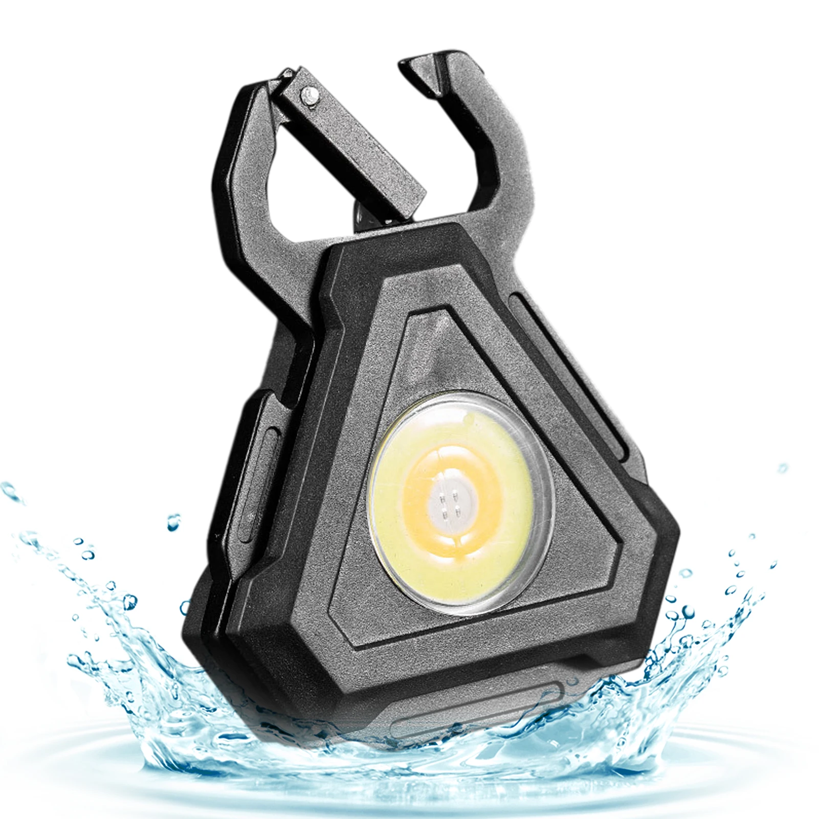 

Портативный карманный COB-светильник, компактная Водонепроницаемая треугольная карманная Магнитная вспышка COB, портативный карманный светс...