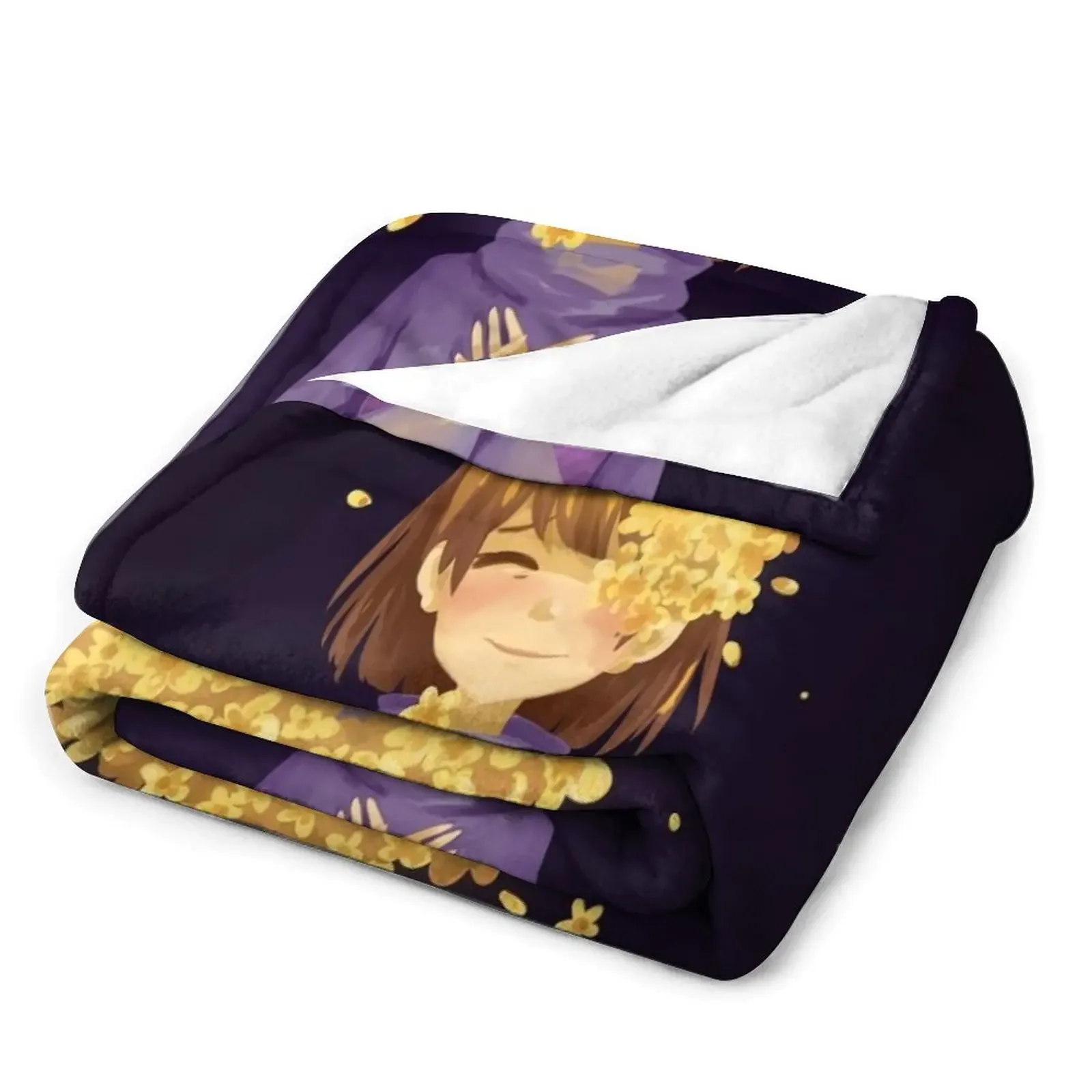 Фриск Undertale плед одеяло пушистые одеяла палочки набивные