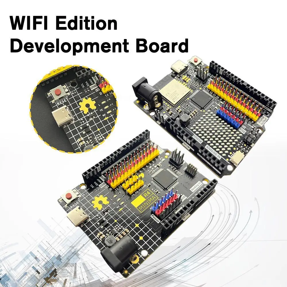 

UNO R4 Minima Type-C USB ESP32-S3 WIFI Edition Development Board For Arduino Programming Learning Controller