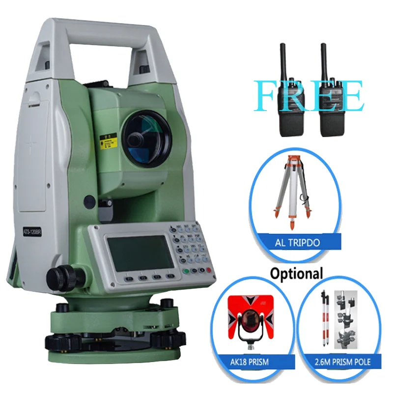 

Hot Sale Support Blue Tooth Reflectorless Total Station Haodi