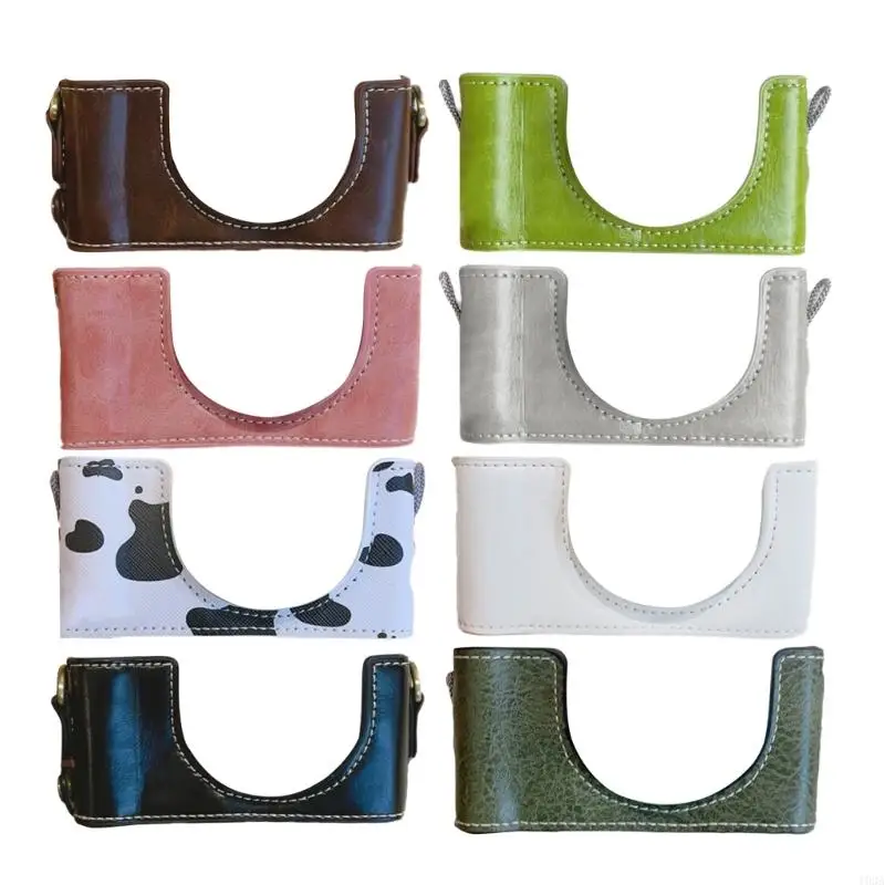 Fashion Leather Case для ZV 1M2/ZV 1F камеры Протектора Элегантная рукава сумка 193A