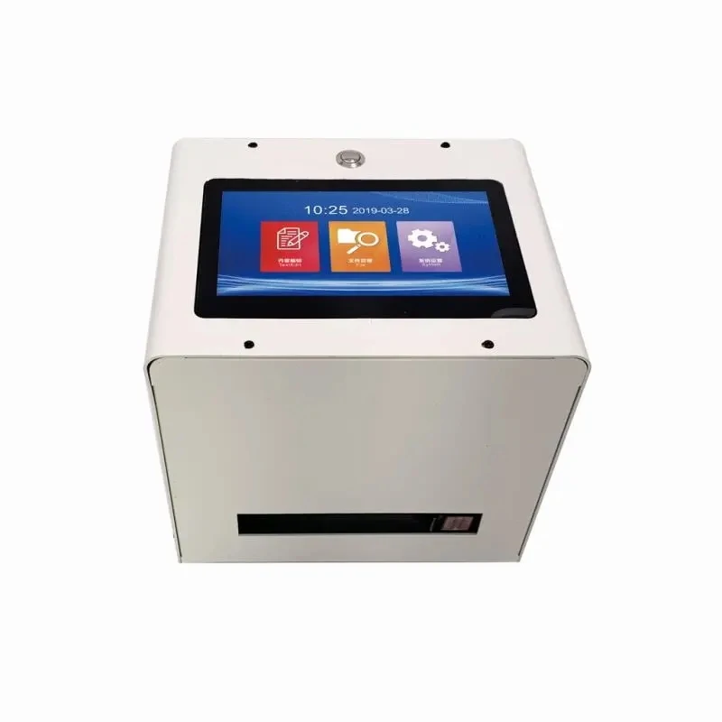 

Static Intelligent Automatic Inkjet Printer 7'' Color Touch Screen 600DPI Intelligent USB QR Code Inkjet Label Printer