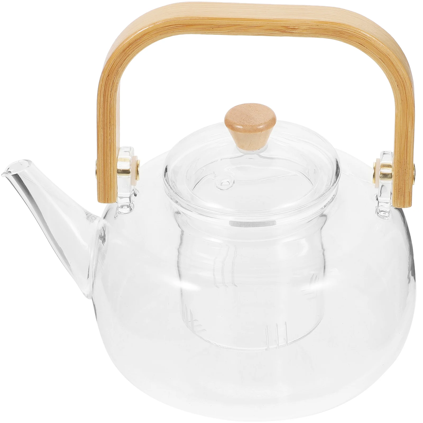 

Chinese Glass Teapot Portable Tea Maker Infuser Tea Pot Teapot Infuser Glass Tea Kettles Stove Making Teapot Coffee Clear Teapot