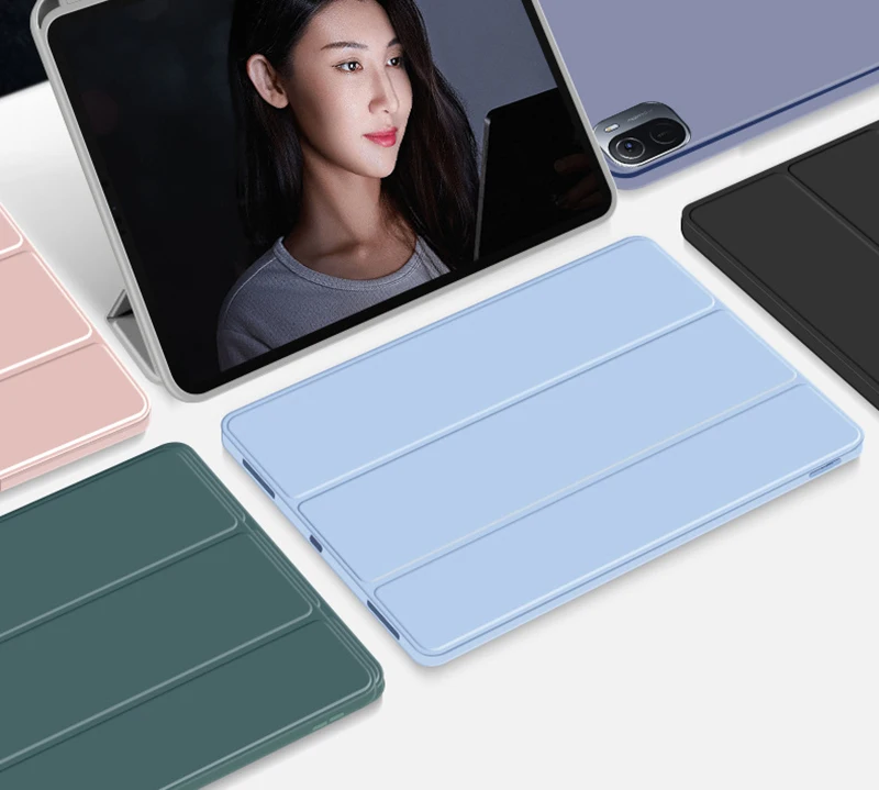 Чехол для Xiaomi Pad 5 чехол с держателем карандашей складной Mi Pad5 MiPad Pro 11 дюймов