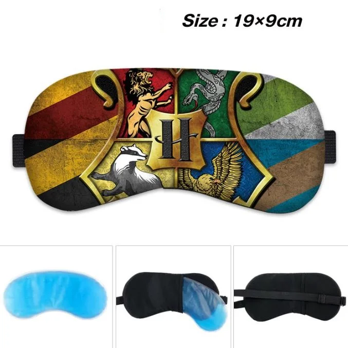Маска для глаз хлопковая мягкая мужчин и женщин аксессуар сна в стиле Гарри