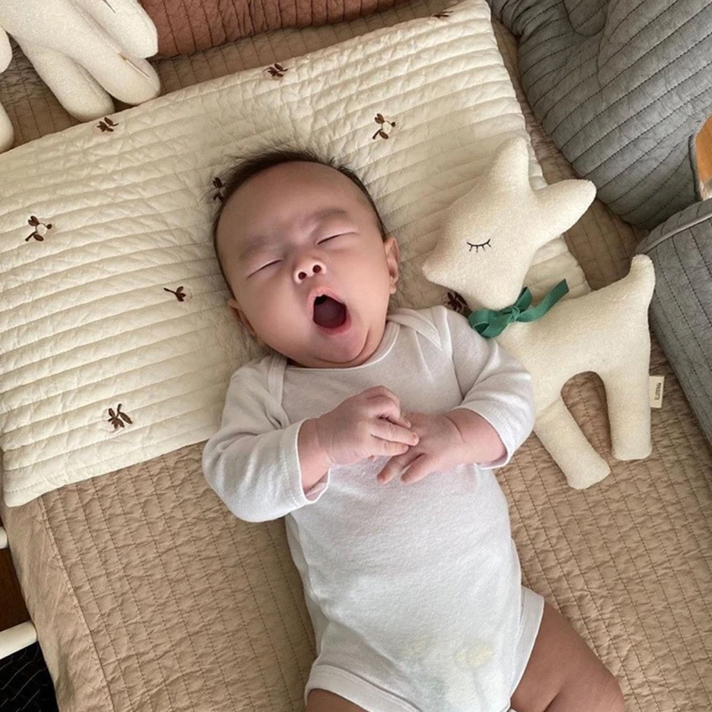 

Kids Pillow Cover Cartoon Cotton Toddler Sleeping Cushion Case Pillowcase for Kindergarten Sleeping Bedding Supplies