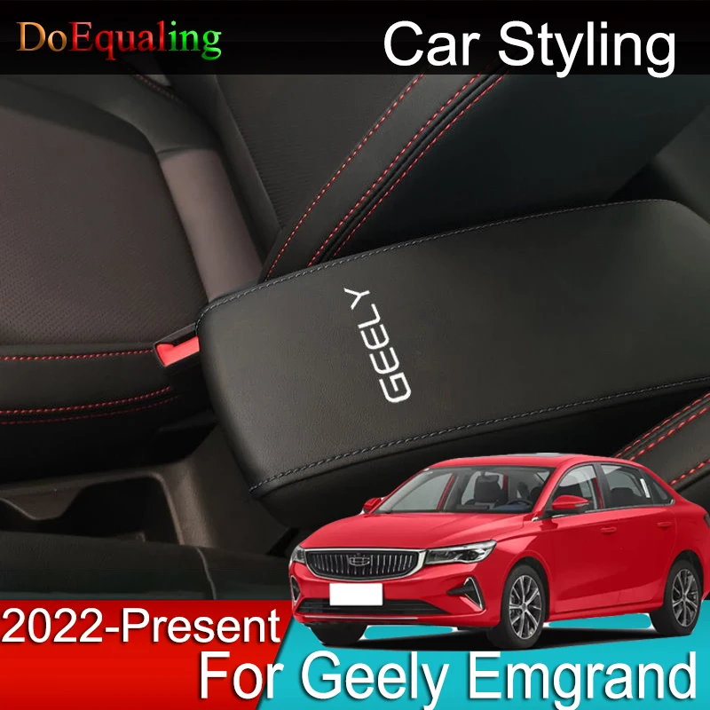 

For Geely Emgrand IV MK4 4th SS11 2022 2023 Car Armrest Console Cover Cushion Support Box Top Matte Liner Mat Case Accessories