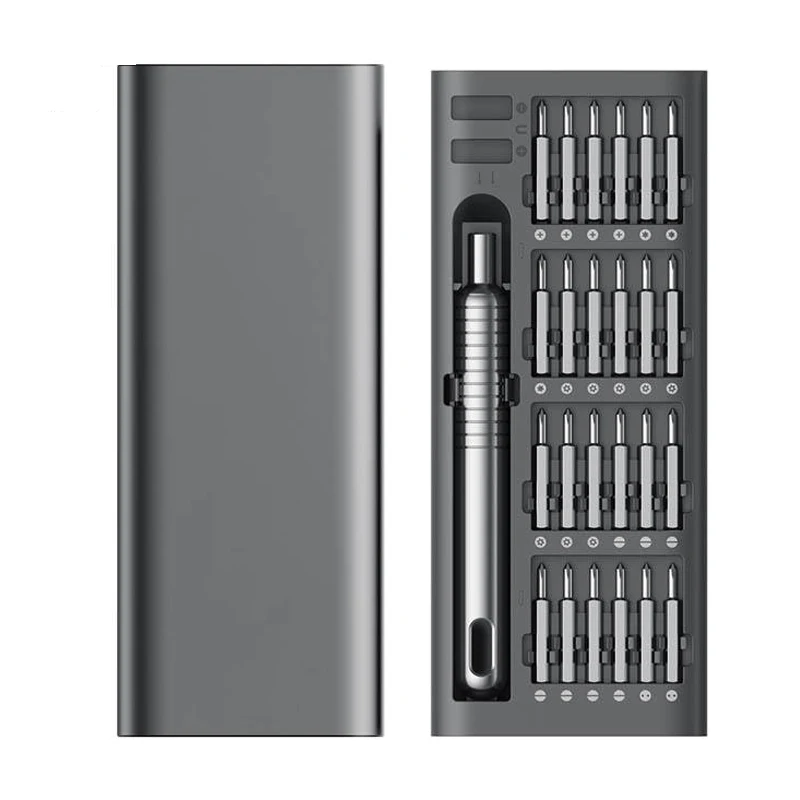 

51 in 1 Screwdriver Set 48 Alloy S2 Steel Bits Repair Tool Kit for Laptop Camera Phone Magnetic Precision Screw Driver