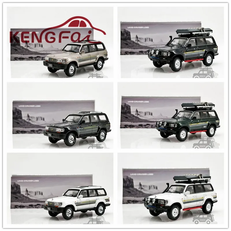 

Kengfai Qihui 1:64 simulation alloy model car Toyota Land Cruiser LC80 collection decoration gift