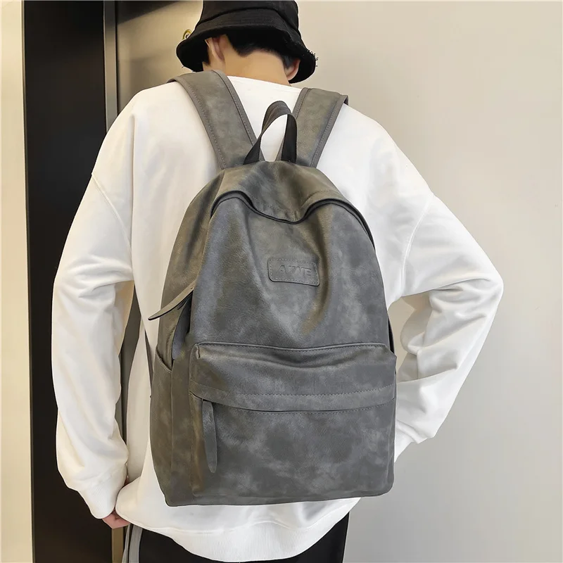 

Рюкзак из мягкой кожи для мужчин и женщин, Роскошный дизайнерский ранец для девушек, Вместительная дорожная сумка для ноутбука