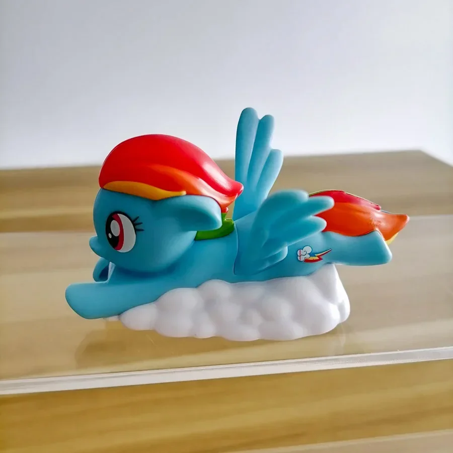 Kawaii Hasbro My Little Pony Rainbow Dash Мерцающая кукла подарки Игрушечная модель фигурки аниме