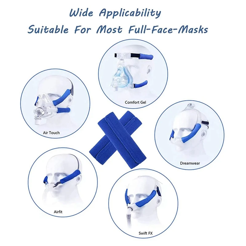 4 упаковки защитных накладок для повязки на голову CPAP универсальные и