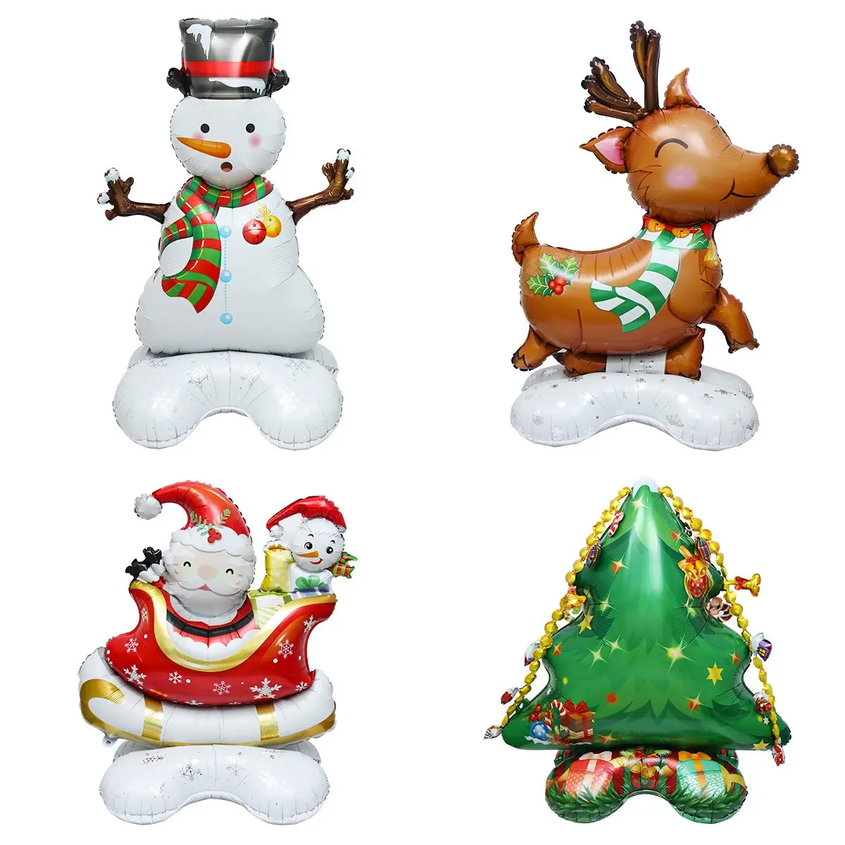 

Рождественские фольгированные воздушные шары, Санта-Клаус, Счастливого Рождества, Декор для дома 2022, Рождественское украшение, рождественс...