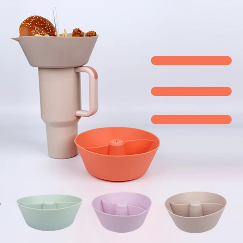 Силиконовая Миска Для Попкорна Женская Красная Автомобильная Перегородка